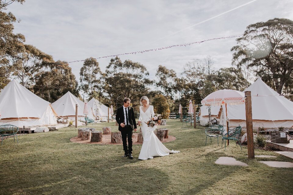Camping wedding venues NSW